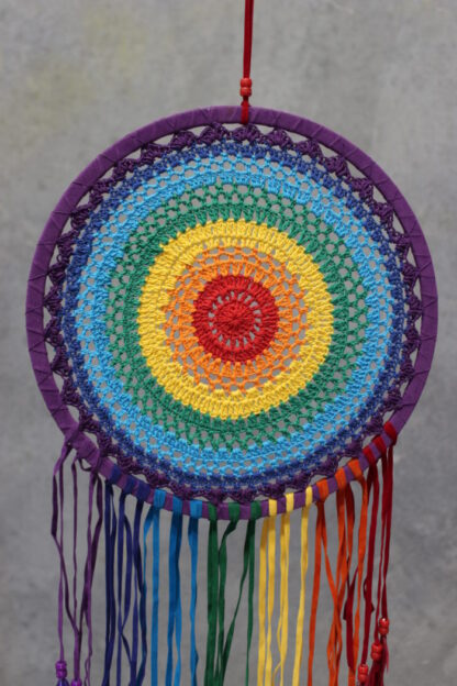 30cm Rainbow Dreamcatcher - Image 3