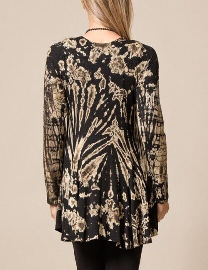 Rayon Knit Tiedye Jacket - Image 7