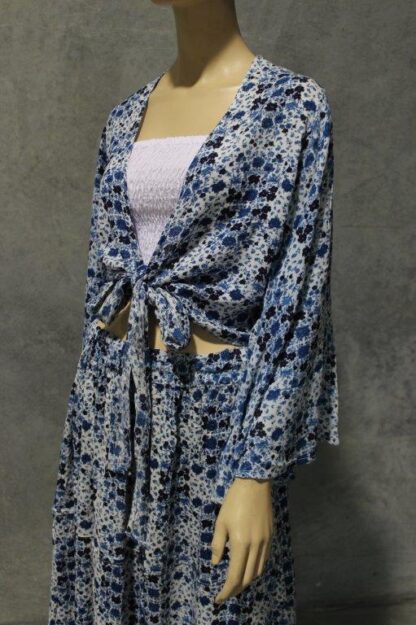 Crepe Cottage Kabaya Wrap Top - 3 COLOURS AVAIL! - Image 10