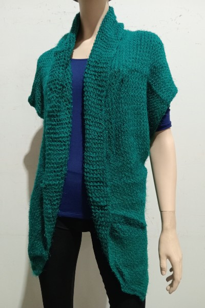 CN1 Reversible Fluffy Shrug- Wear upside down for 2 looks - Image 5