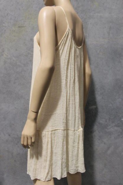 Shantung Slip Dress w Hem Tier - Image 4