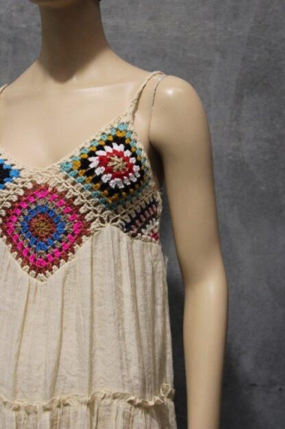 Crochet Bust Lowback Dress - Image 3