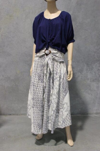 Koi Print Shirred Skirt/Dress 5 Prints - Image 5