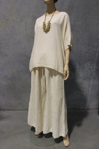 Cheesecloth Cotton Wide Leg Pants NOW IN 4 COLS! - Image 6