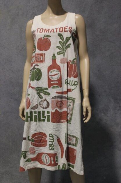 Flour Print Sleeveless Dress  (4 PRINTS) - Image 6