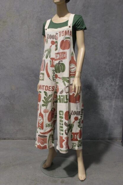 Flour Print Strappy Dungarees (2 PRINTS) - Image 5