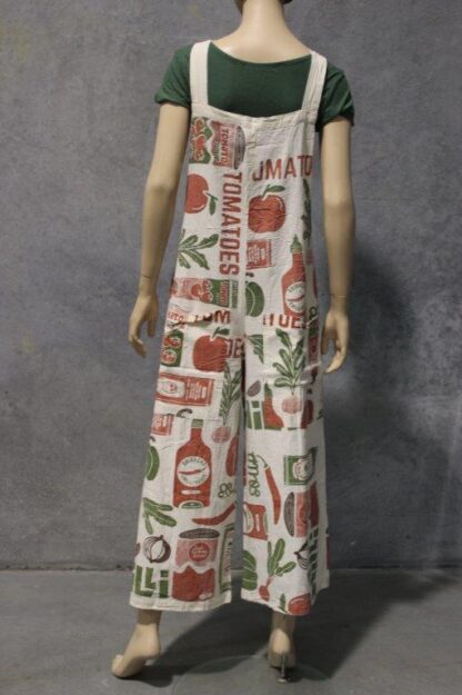 Flour Print Strappy Dungarees (2 PRINTS) - Image 6