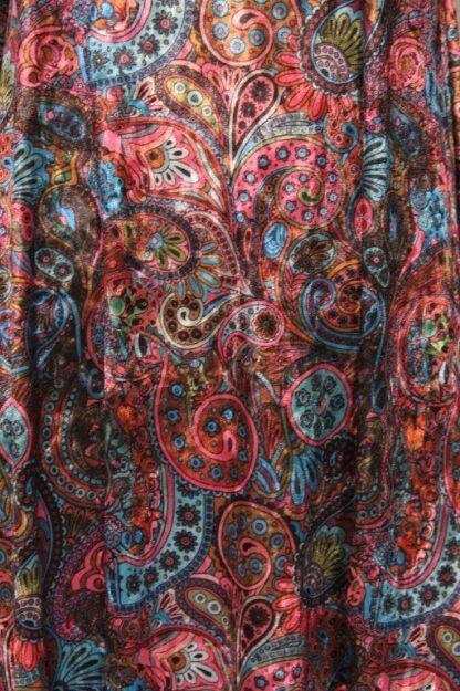 Mod Stretch Velour Belted Jacket (Paisley) - Image 12