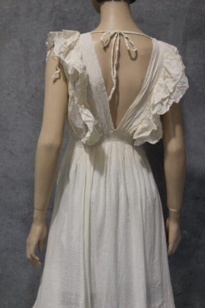 Ruffle Bodice Calico Midi Dress - Image 6