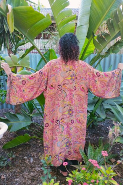 ARTSILK Kimono Long w Pockets BEAUTIFUL NEW PRINTS! - Image 5