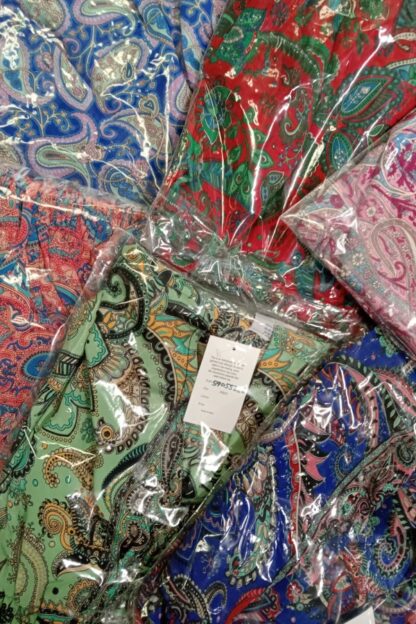 Artsilk Sari Maxi Dress w Lace Up Bodice and Pockets BEAUTIFUL NEW PRINTS! - Image 18