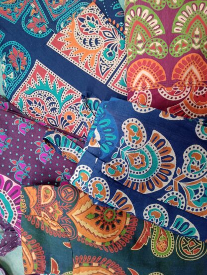 Mandala Print Cotton Overalls Dress - Image 6