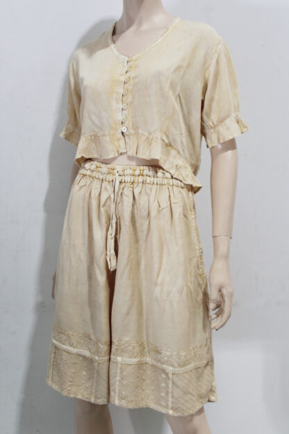 Rayon Shorts w Emb Detail NEW COLS!