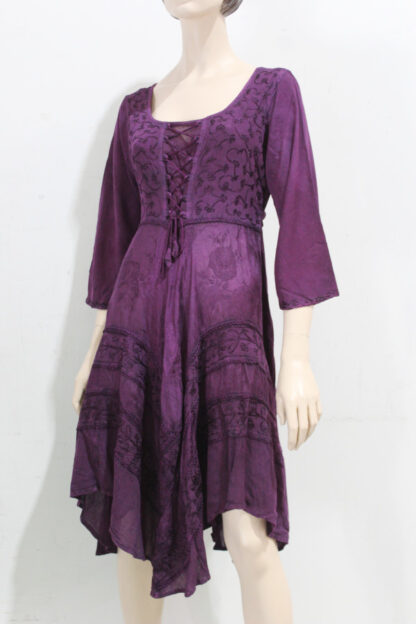 Lace Up Stevie Dress Long Sleeves