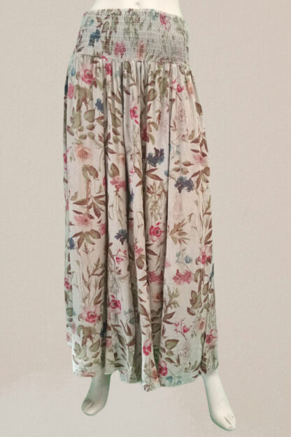 Cottage Crepe Superflares Pants Shirred DUE BACK SOON - Image 2