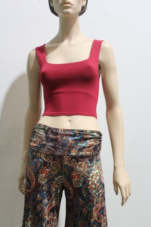 Jersey Scoop Neck Crop Tank NEW COLS ADDED! - Image 2