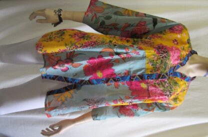 Button Thru Overdye Top