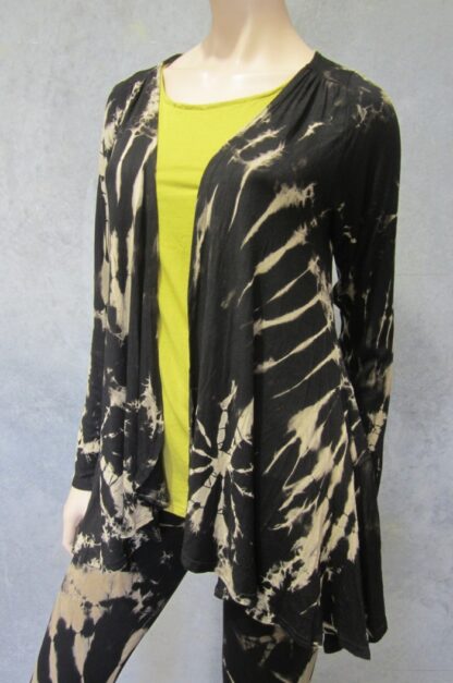 Rayon Knit Tiedye Jacket