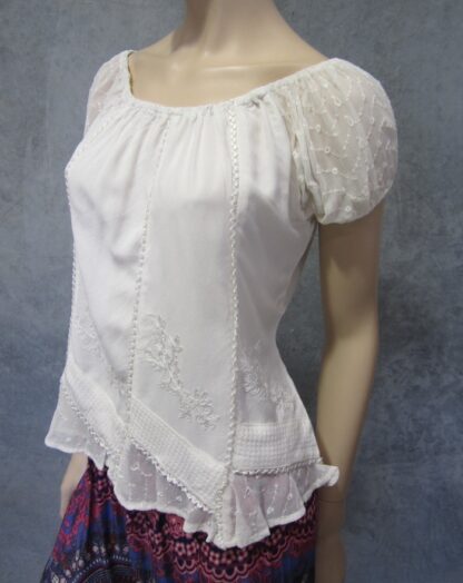 Rayon Romance Off Shoulder Top