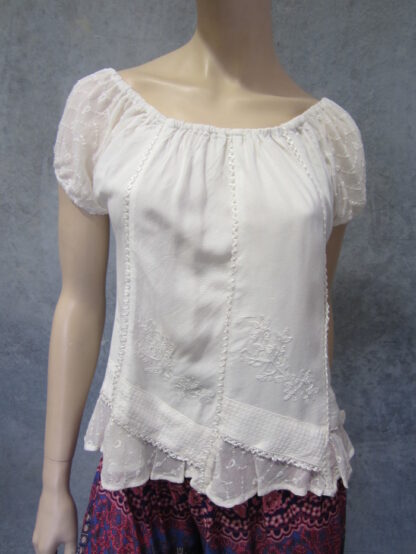 Rayon Romance Off Shoulder Top