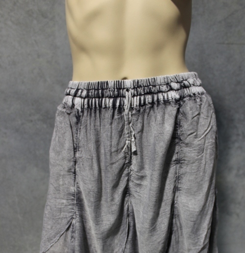 Fluted Bias Layer Ruffle Skirt