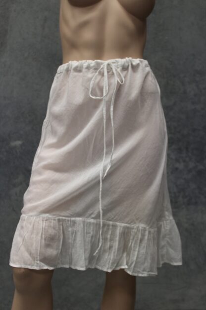 Cotton Voile Basic Half Slip
