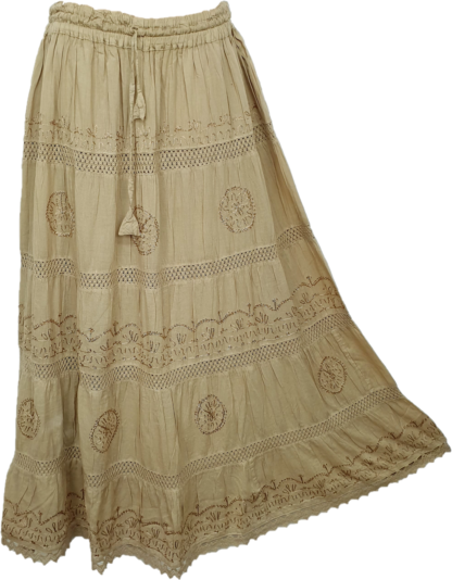 Cotton Voile Embroidered Tier Skirt NEW COLS ADDED! - Image 26