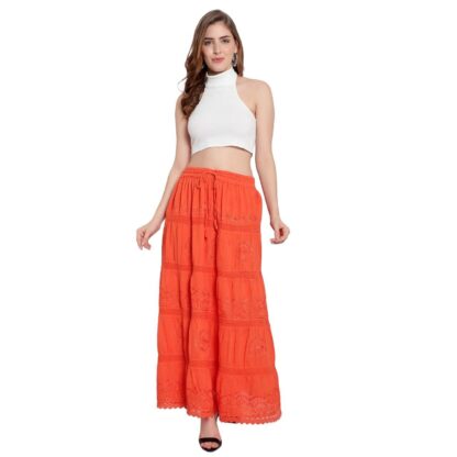 Cotton Voile Embroidered Tier Skirt NEW COLS ADDED! - Image 15