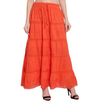 Cotton Voile Embroidered Tier Skirt NEW COLS ADDED! - Image 16
