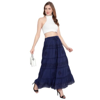 Cotton Voile Embroidered Tier Skirt NEW COLS ADDED! - Image 18