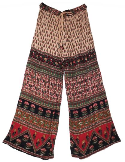 Bagru Rayon Crepe Wide Leg Pant Version 2 - Image 8