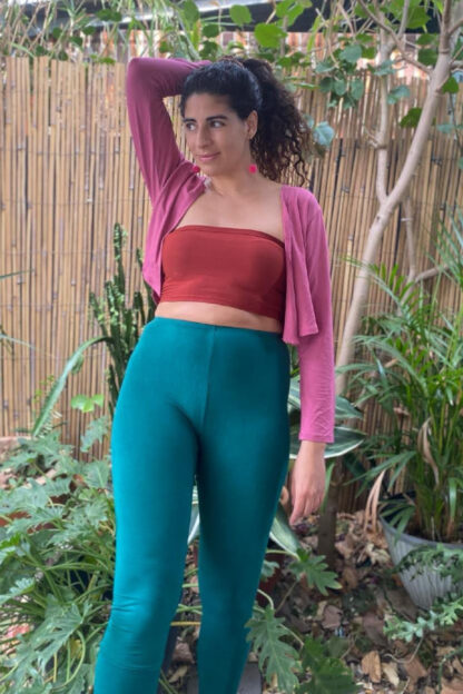 Jersey Cropped Bolero/ Tie Top NEW COLOURS ADDED! - Image 11