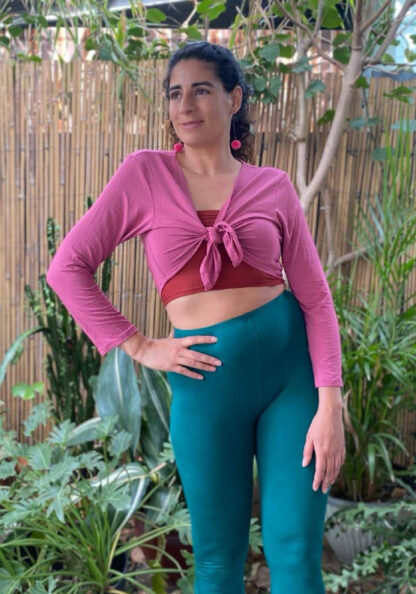 Jersey Cropped Bolero/ Tie Top NEW COLOURS ADDED! - Image 14