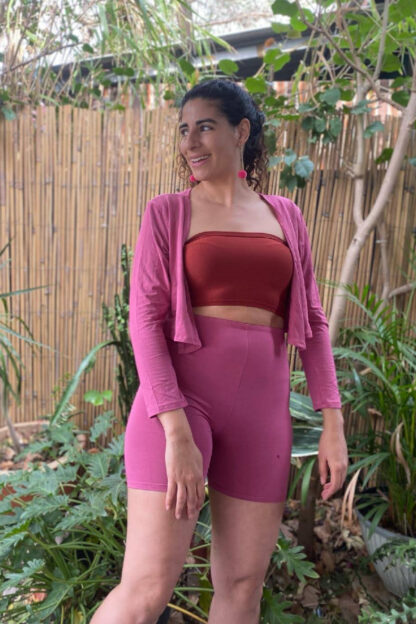 Jersey Cropped Bolero/ Tie Top NEW COLOURS ADDED! - Image 17