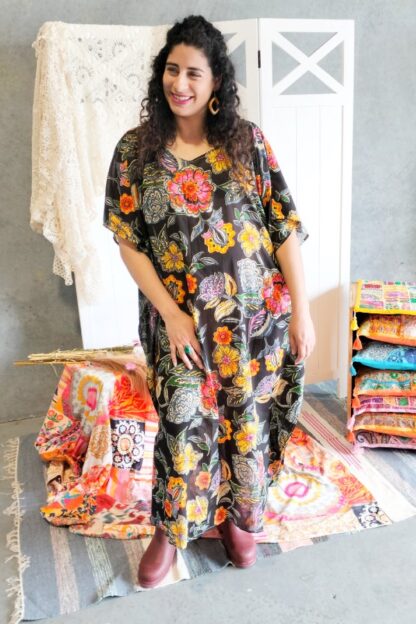 Assorted Cotton Kaftan LONG - ASSORTED FLORALS -STUNNING BATCH! - Image 7