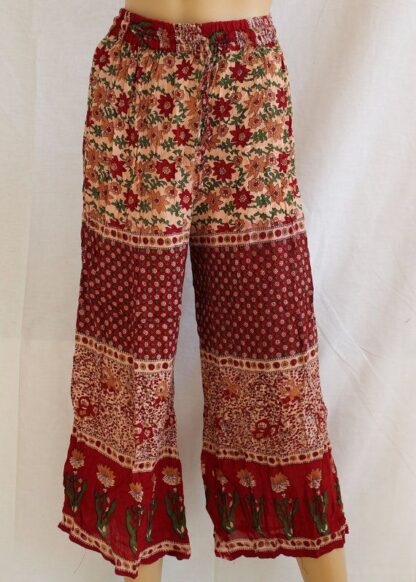 Bagru Rayon Crepe Wide Leg Pant Version 1 - Image 13