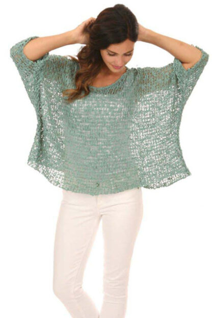 HOTSELLER! Poncho Pillow Box Knit Top BACK IN 9 COLS! - Image 7