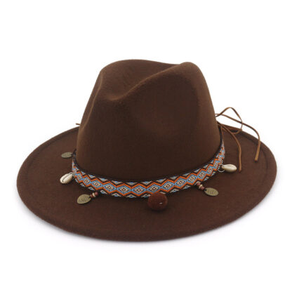 Santa Fe Western Hat w Shell Hatband BACK IN 4 COLS! - Image 7