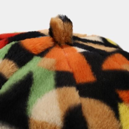 Toy Fur gored Beret - Image 5