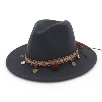 Santa Fe Western Hat w Shell Hatband BACK IN 4 COLS! - Image 5