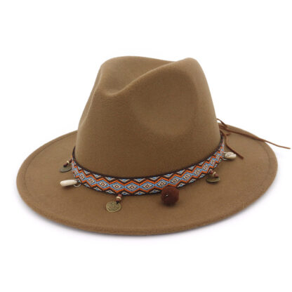 Santa Fe Western Hat w Shell Hatband BACK IN 4 COLS! - Image 4