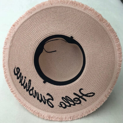 Hello Sunshine Embroidered Hat - Image 7