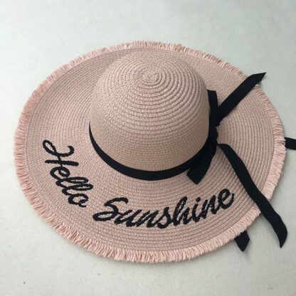 Hello Sunshine Embroidered Hat