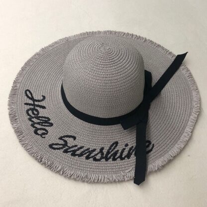 Hello Sunshine Embroidered Hat - Image 9