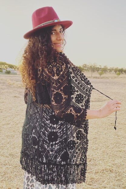 Crochet Ornate Lace Cardi - Image 3