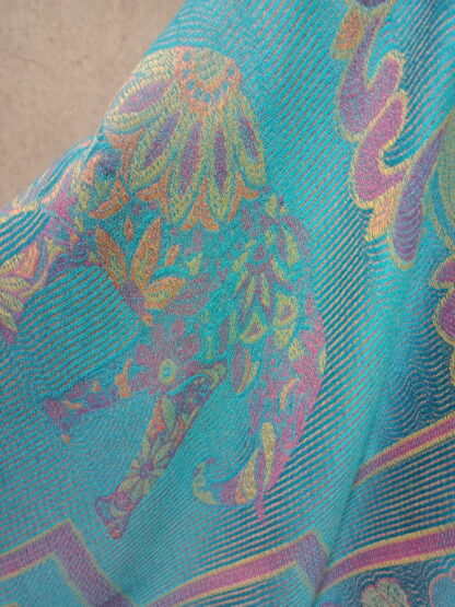 Elephant Path Jacquard Stole (2 Colours) - Image 6