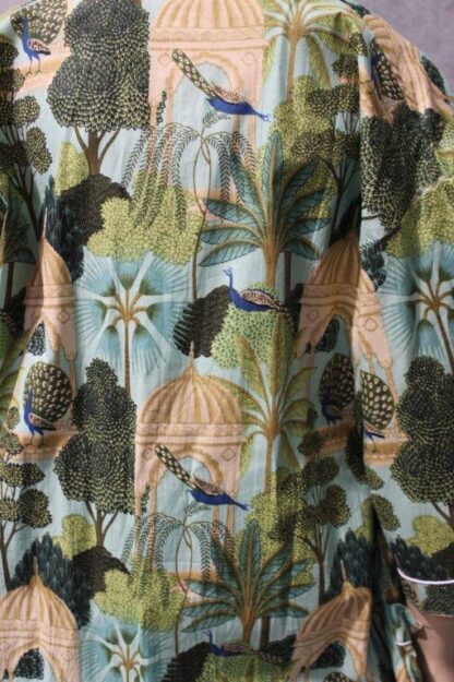 Cotton Kimono Dressing Gown w Belt 3 LOVELY PRINTS - Image 8
