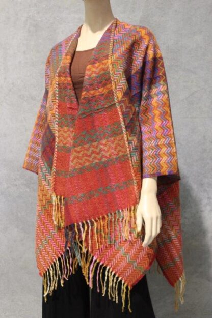 Zig Zag Missoni Look Ruana - Image 5