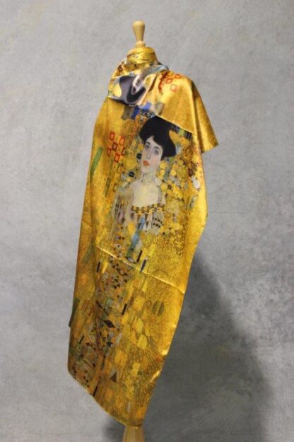 Reversible Artwork Satin Scarf (Two artworks each item) - Image 2