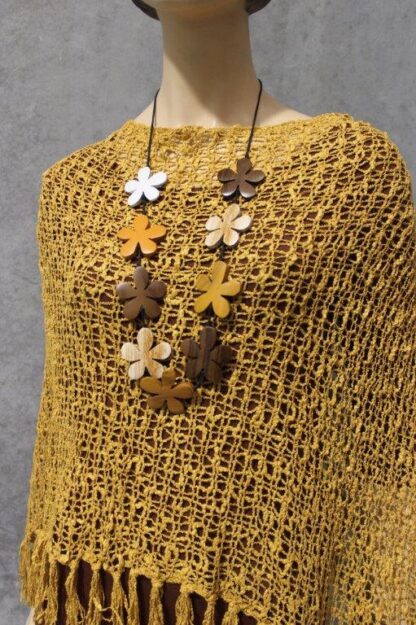 Pop Flower Wood Necklace NEW COLOURS! - Image 8
